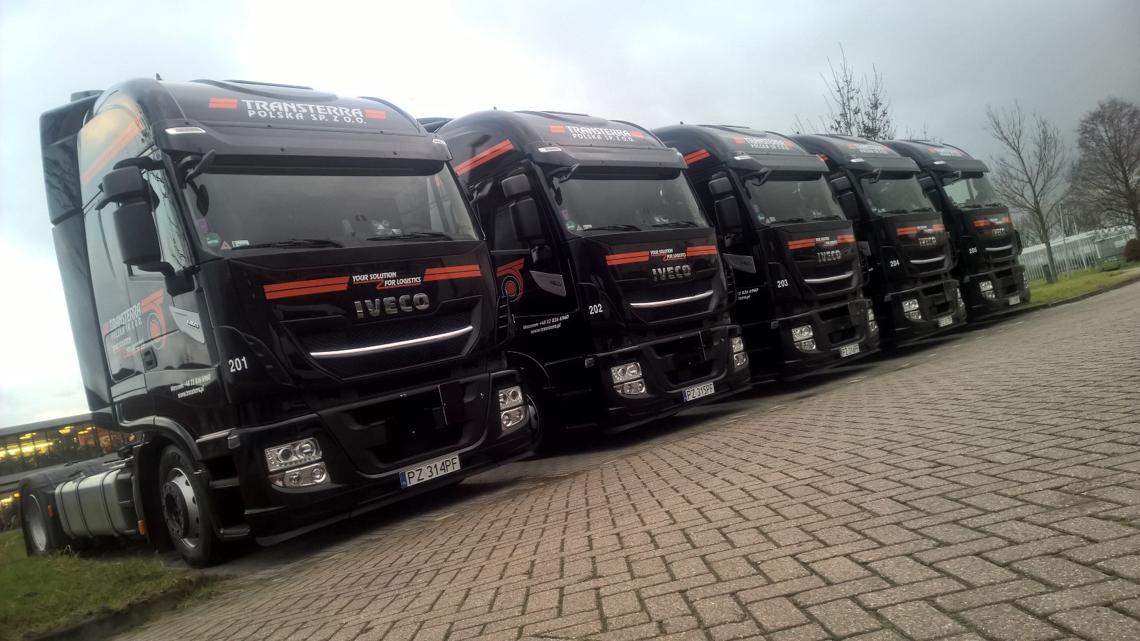 5 nieuwe trucks voor Transterra